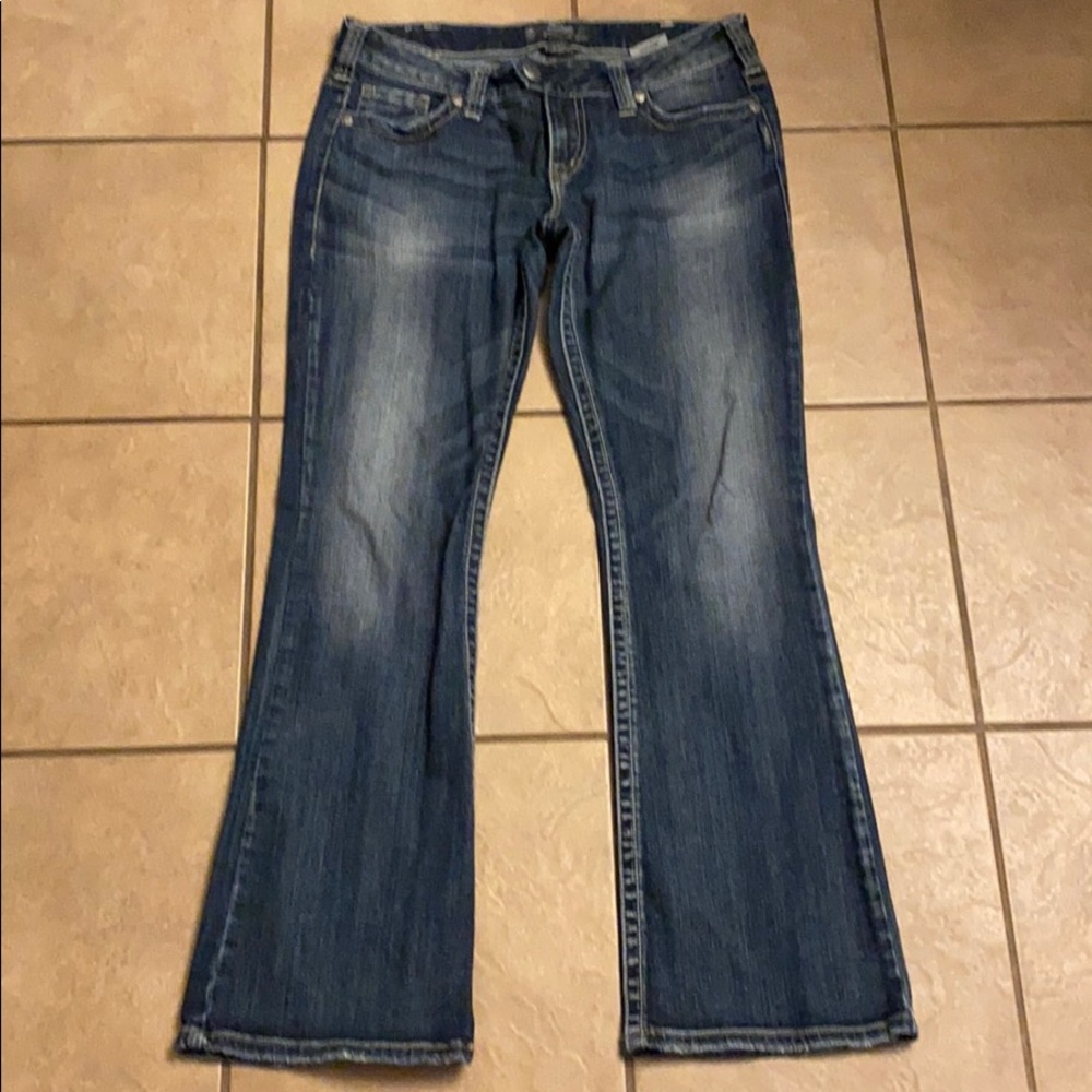 Silver jeans 👖